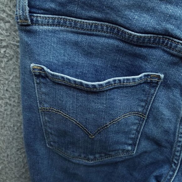 Levi Strauss Co. Women's 26 High Rise 721 Blue Skinny Jeans 26.5" 25.25" 9.5" - Picture 9 of 14